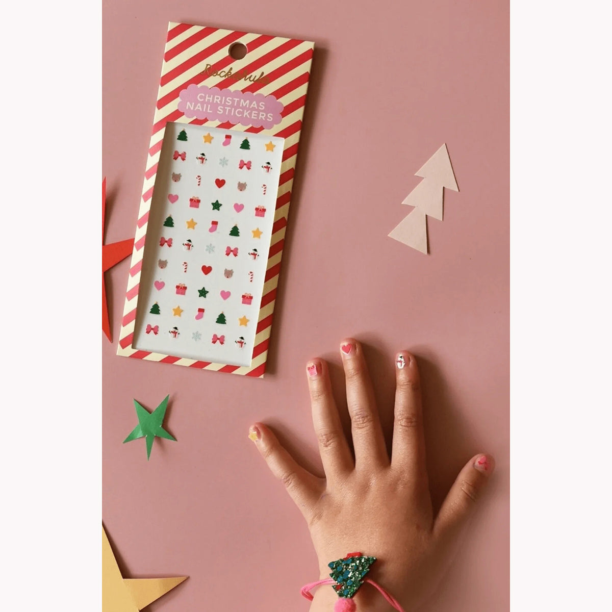 Rockahula Kids Jolly Christmas Nail Stickers