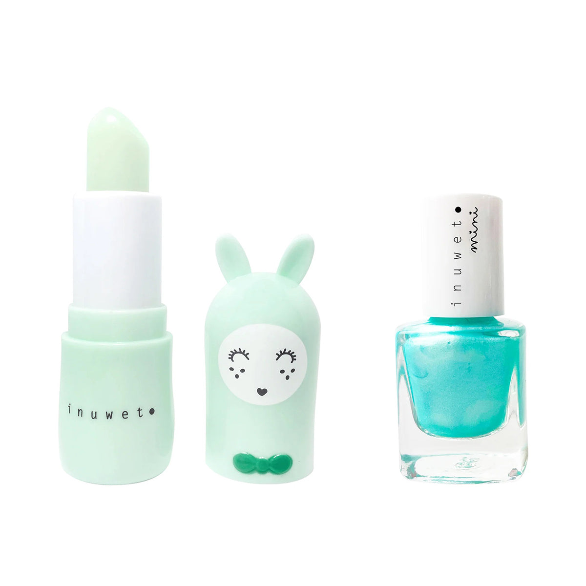 Inuwet Duo Lip Balm and Nail Polish Set