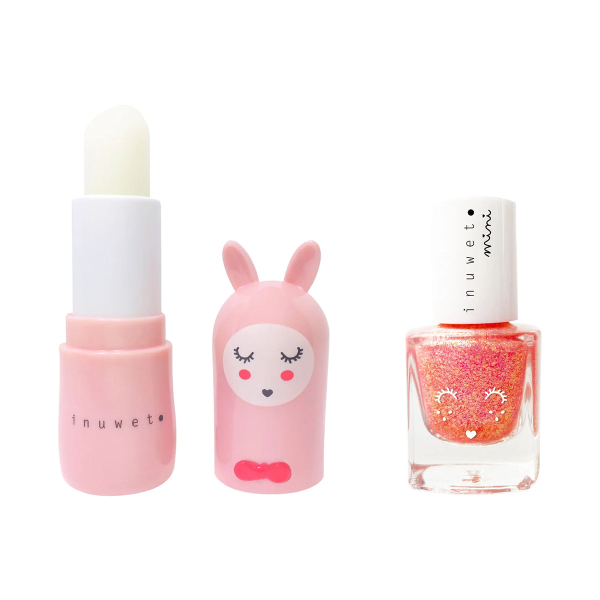 Inuwet Duo Lip Balm and Nail Polish Set