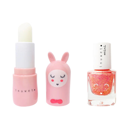 Inuwet Duo Lip Balm and Nail Polish Set