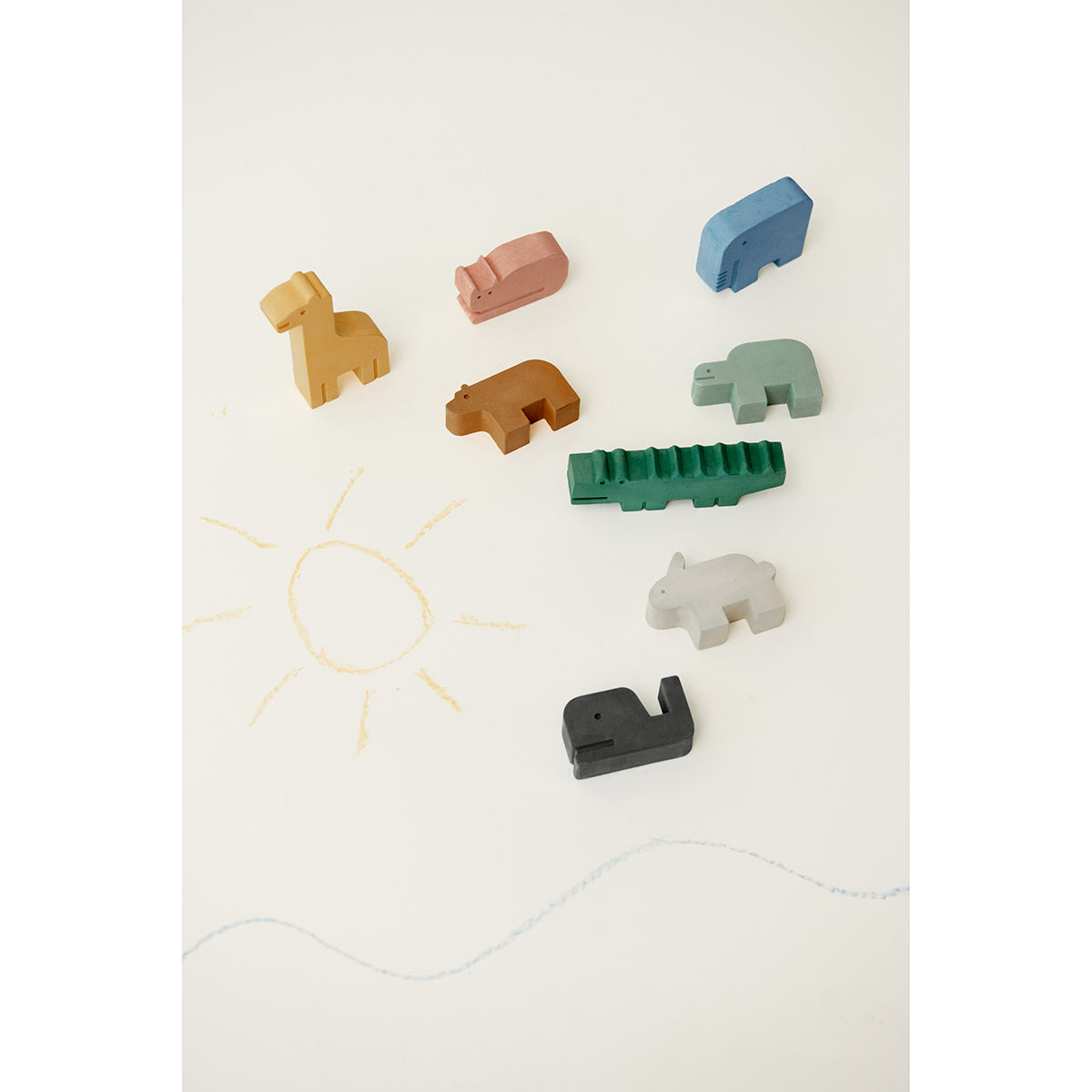 Liewood Vesa Chalk - 9 Pack ss24