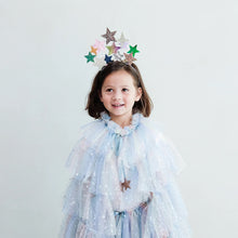 Load image into Gallery viewer, Mimi &amp; Lula Celestial Rainbow Long Cape dress up