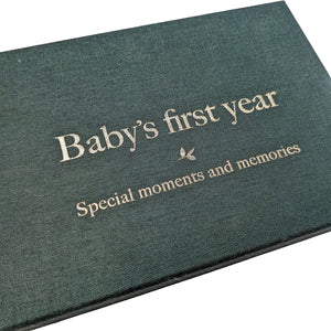 My First Year ABC Baby Cards special moments and memories