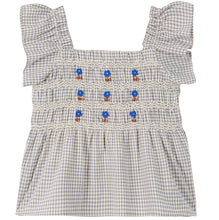 Load image into Gallery viewer, Emile et Ida Gingham Cotton Blouse