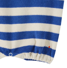 Load image into Gallery viewer, Emile et Ida Stripes Terrycloth Overall for babies