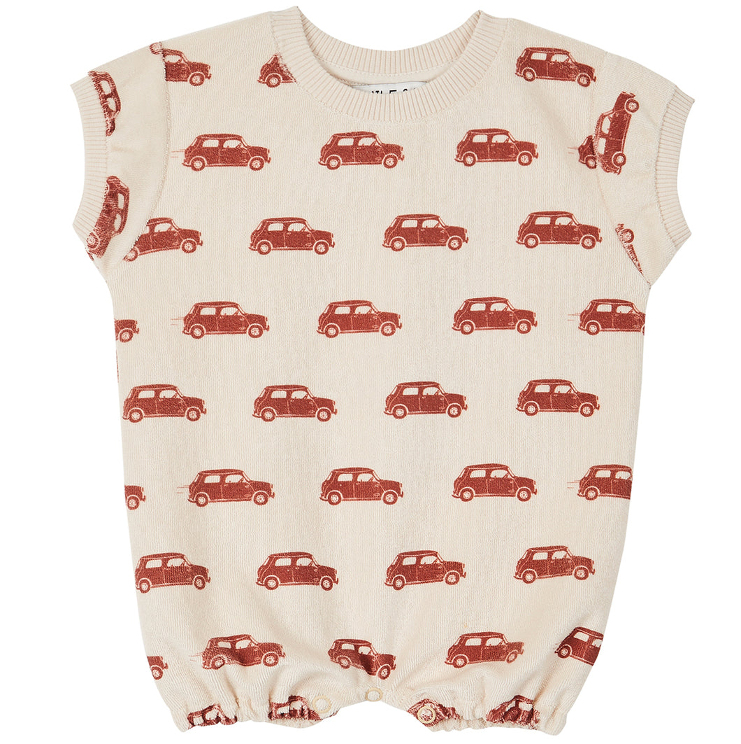 Emile et Ida Cars Terrycloth Overall