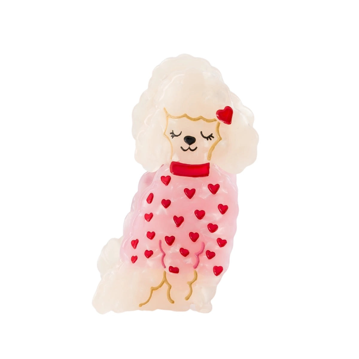 Luciole et Petit Pois Poodle Claw Clip