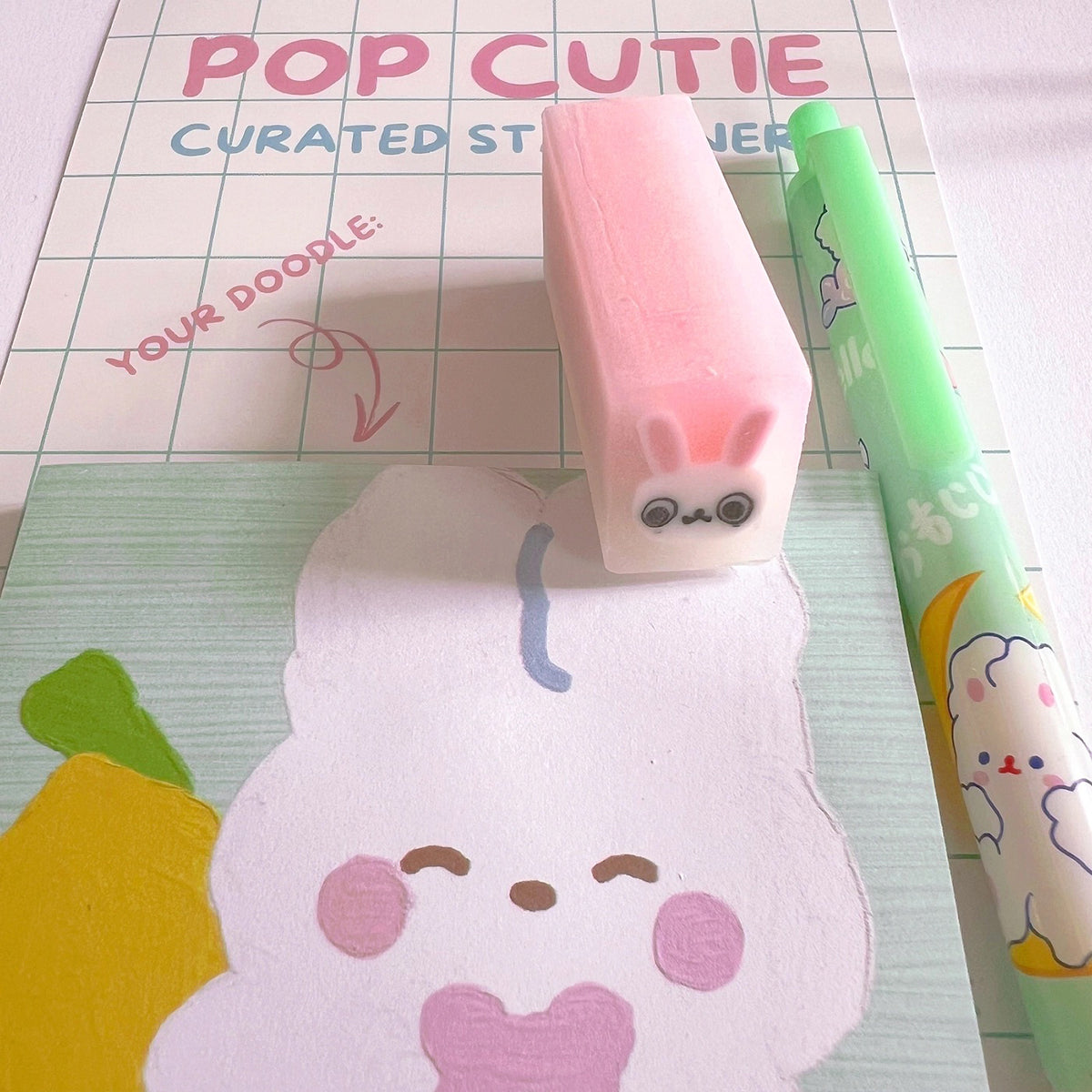 Pop Cutie Bunny Stationary