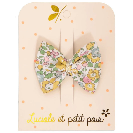 Luciole et Petit Pois Bow Hair Clip