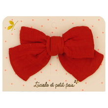 Load image into Gallery viewer, Luciole et Petit Pois Princess Big Bow Clip