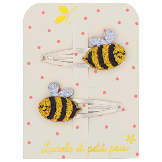 Luciole et Petit Pois Bee Clips