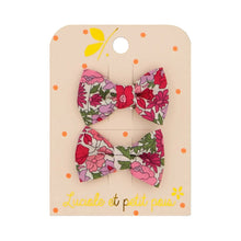 Load image into Gallery viewer, Luciole et Petit Pois Butterfly Hair Clips