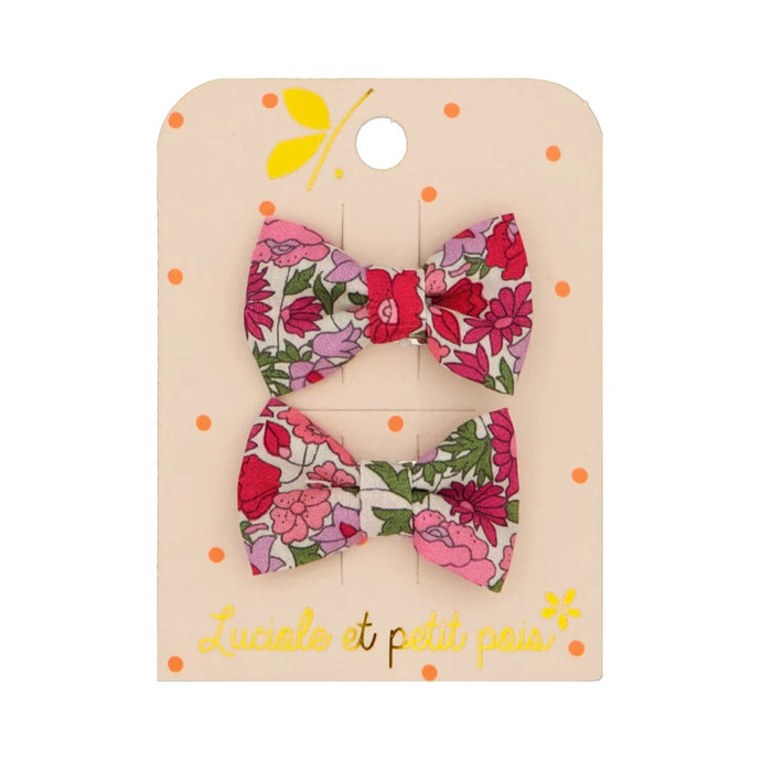 Luciole et Petit Pois Butterfly Hair Clips