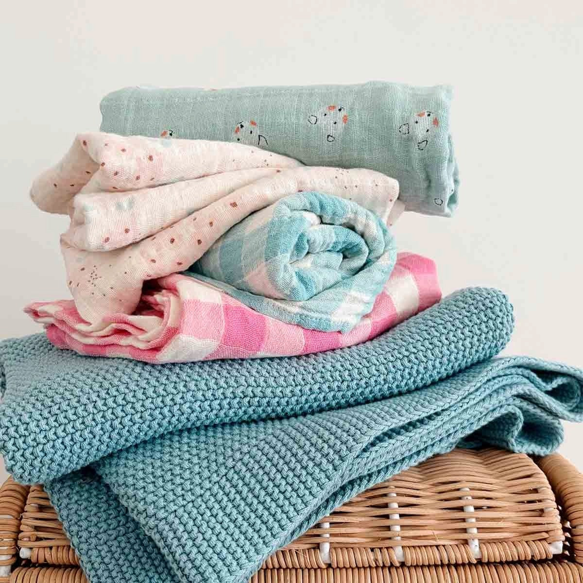 Rose In April Bianca Swaddle - Medium