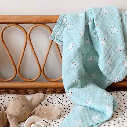 Rose In April Bianca Swaddle - Medium
