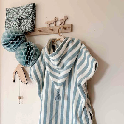Rose in April Suzon Stripe Poncho