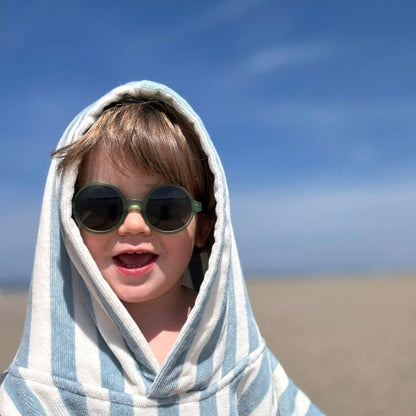 Rose in April Suzon Stripe Poncho