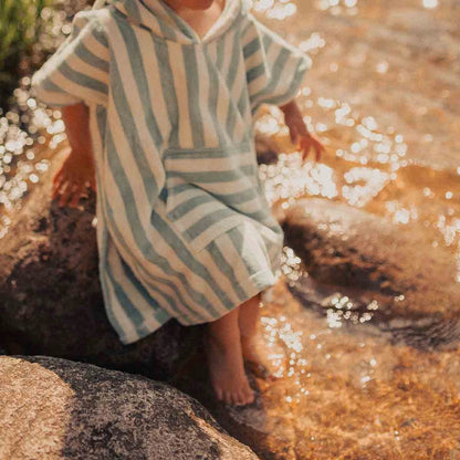 Rose in April Suzon Stripe Poncho