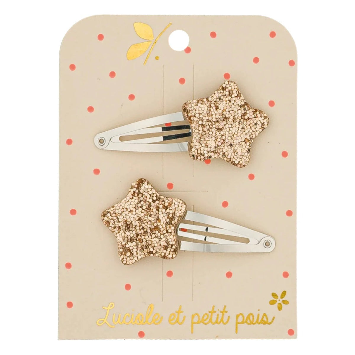 Luciole et Petit Pois Bubble Star Clips