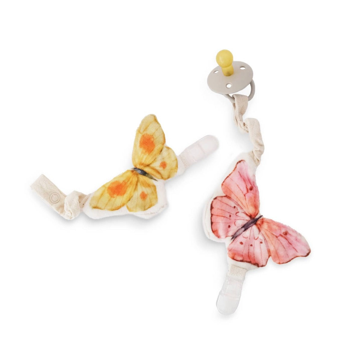 Little Lamb Kind Butterfly Pacifier Clip