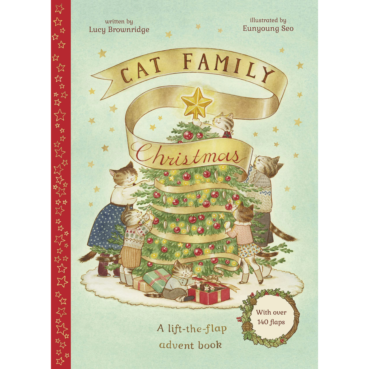 Cat Family Christmas: Lift The Flap Advent Book