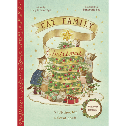 Cat Family Christmas: Lift The Flap Advent Book