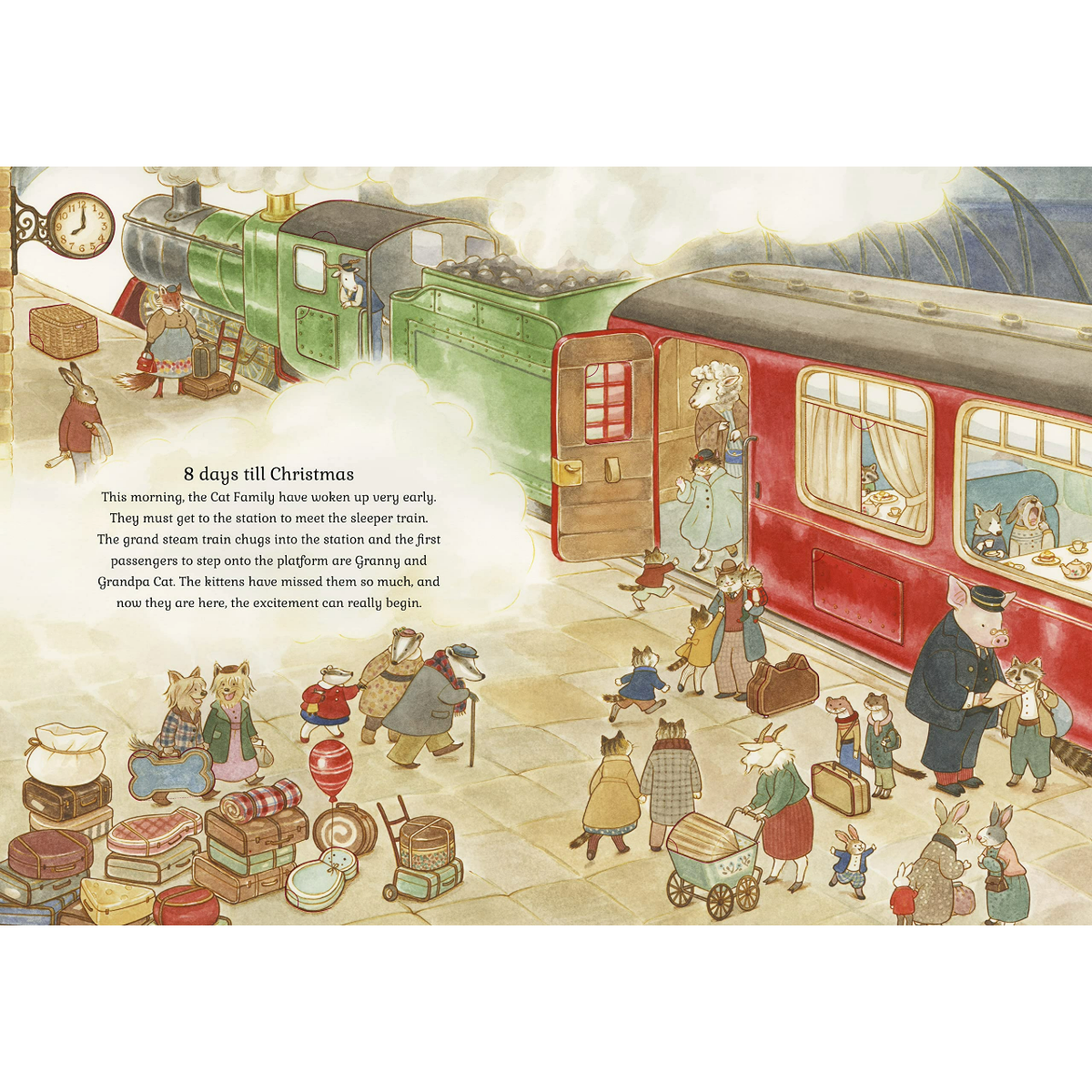 Cat Family Christmas: Lift The Flap Advent Book