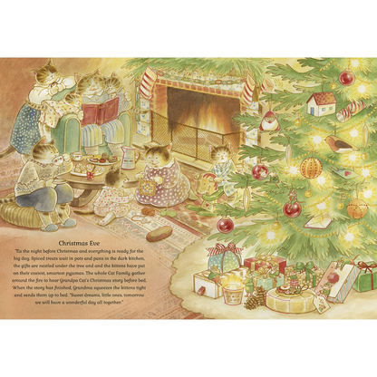 Cat Family Christmas: Lift The Flap Advent Book