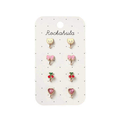 Rockahula Cute Kitten Clip On Earrings