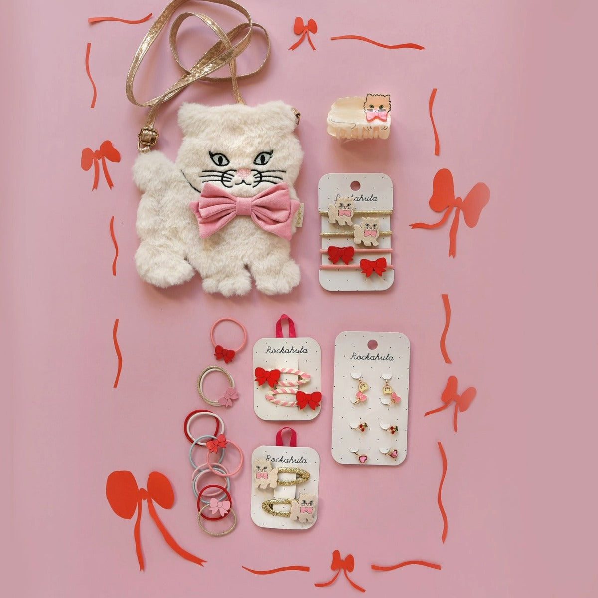 Rockahula Cute Kitten Clip On Earrings