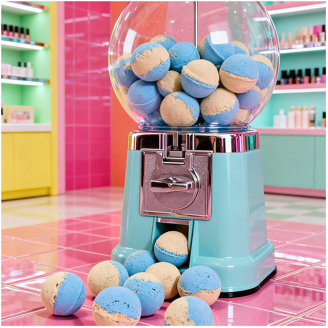 Nailmatic Mini Effervescent Bath Bombs - Flower Power