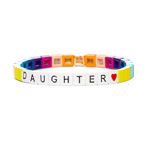 Malibu Sugar Daughter Tile Bracelet