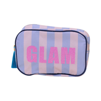 Malibu Sugar Cabana Striped Pouch