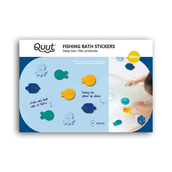 Quut Bath Fishing Set - Deep Sea