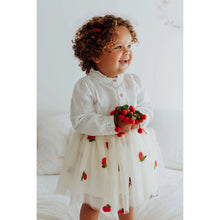 Load image into Gallery viewer, Luciole et Petit Pois Tutu Skirt with cherry print