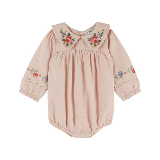 Emile et Ida Cross Stitch Romper