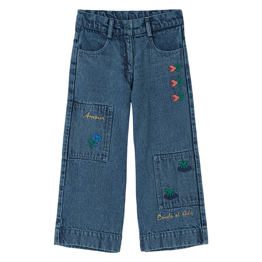 Emile et Ida Embroidered Trouser