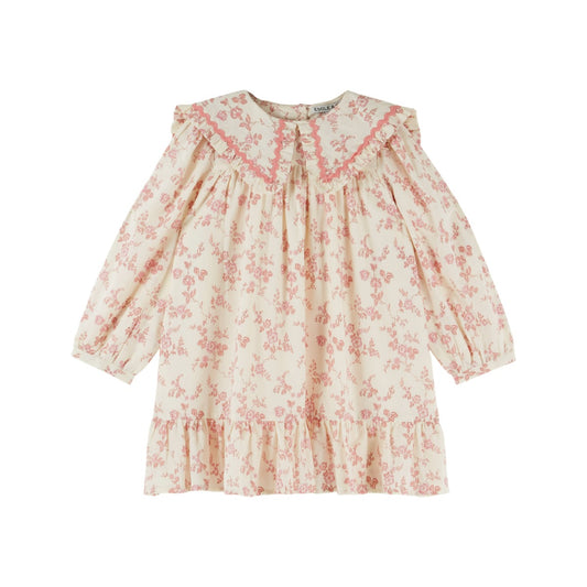 Emile et Ida Large Collar Rosalie Dress