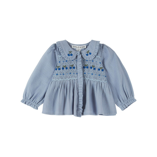 Emile et Ida Smocked Blouse