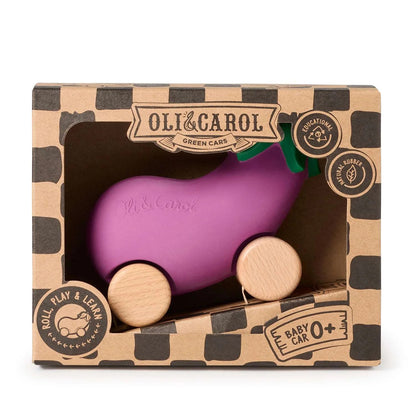 Oli&Carol Emma Aubergine Car