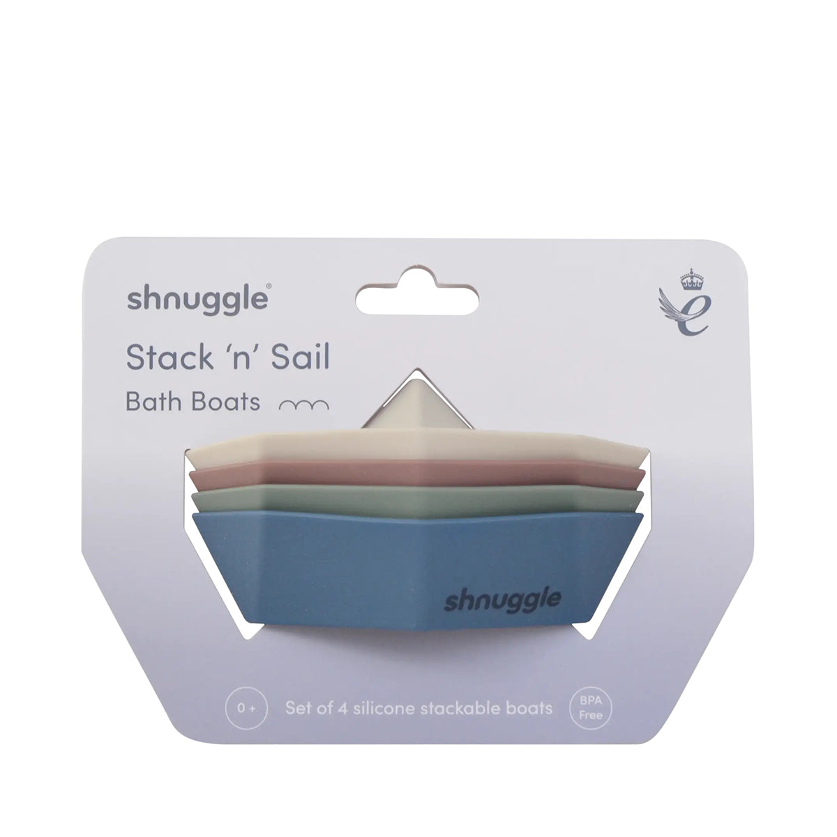 Shnuggle Stack & Sail Bath Boat Toys