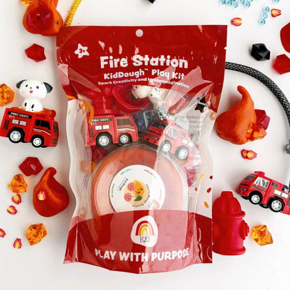 Fire Station KidDough Play Kit