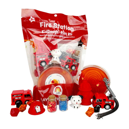 Fire Station KidDough Play Kit