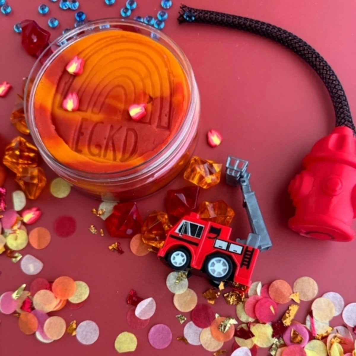 Fire Station KidDough Play Kit