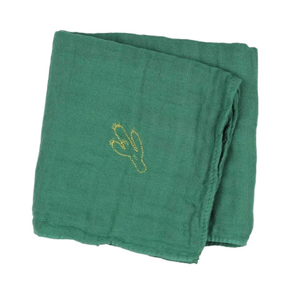Barnabé aime le café Double Gauze Swaddle