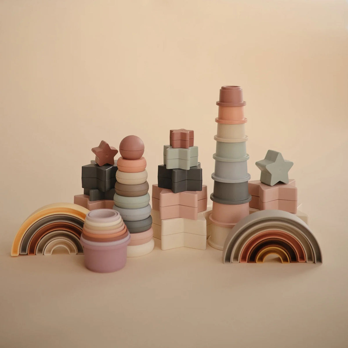 Mushie Stacking Cups