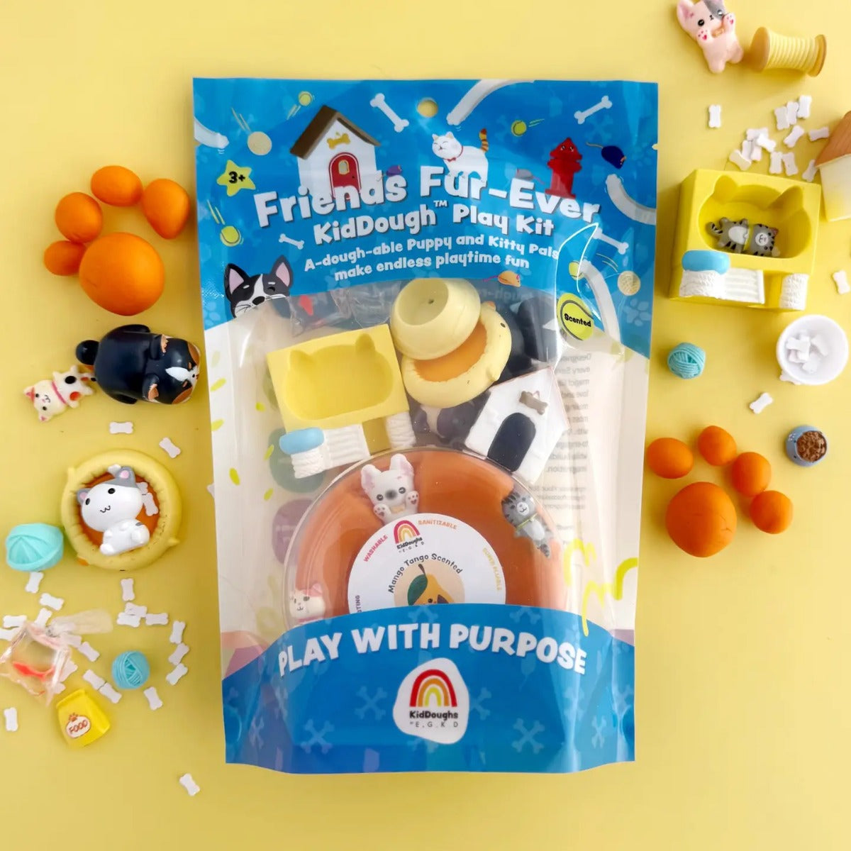 Friends Fur-Ever KidDough Play Kit