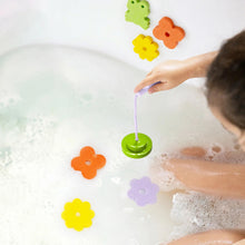 Load image into Gallery viewer, Quut Bath Fishing Set - Frog Pond for kids/children