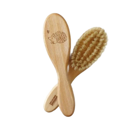 Barnabé Aime Le Café Wood Baby Hairbrush