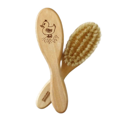 Barnabé Aime Le Café Wood Baby Hairbrush